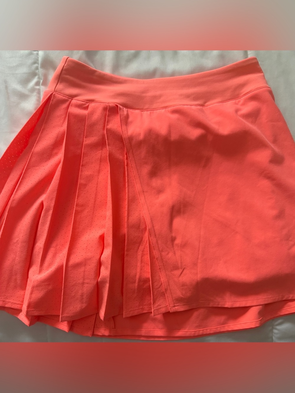 lululemon athletica Coral Pleated Sport Skirt